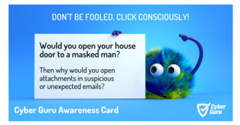 cyber awareness card